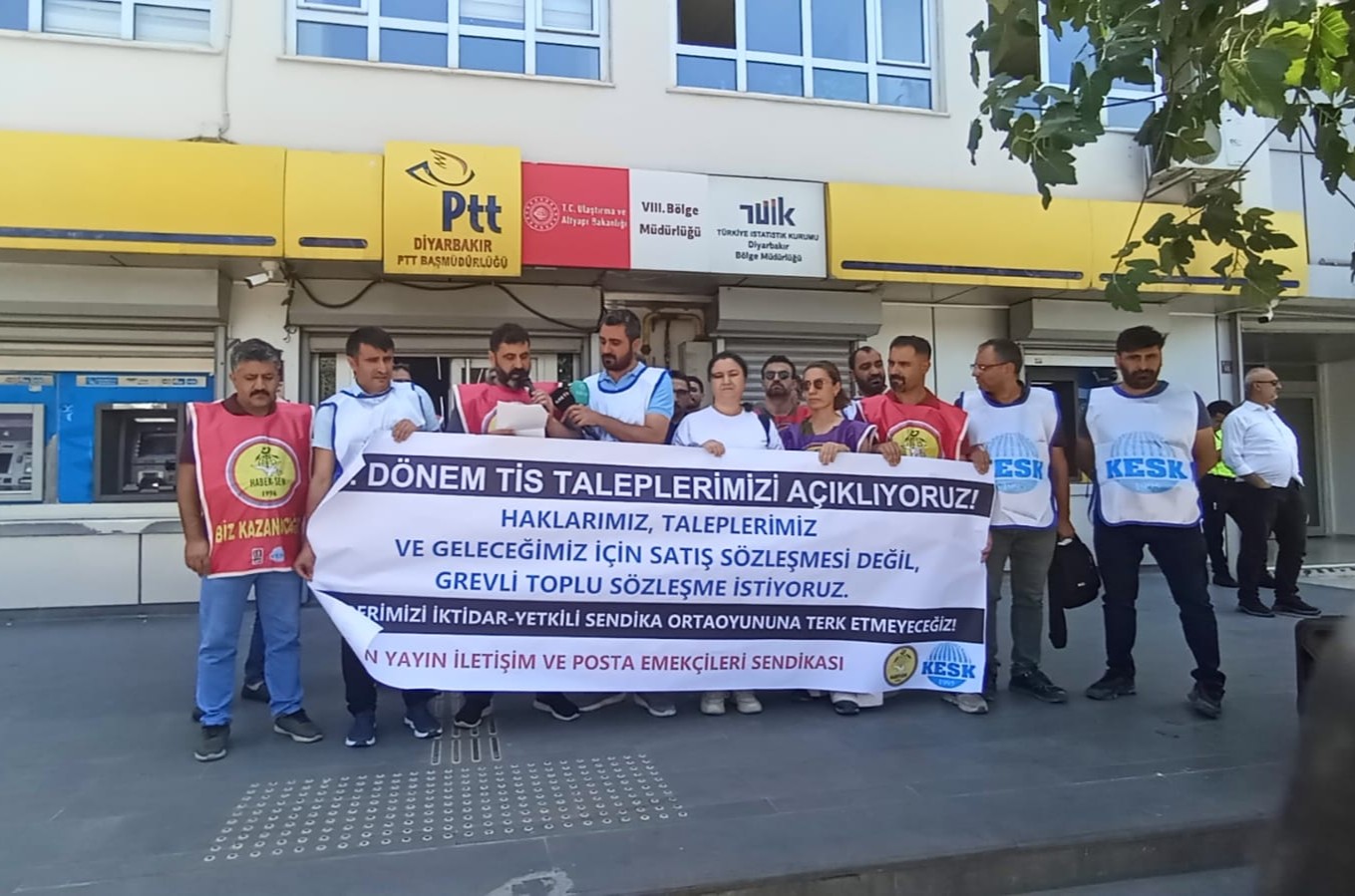 Haber-Sen Diyarbakır’da TİS taleplerini kamuoyuyla paylaştı