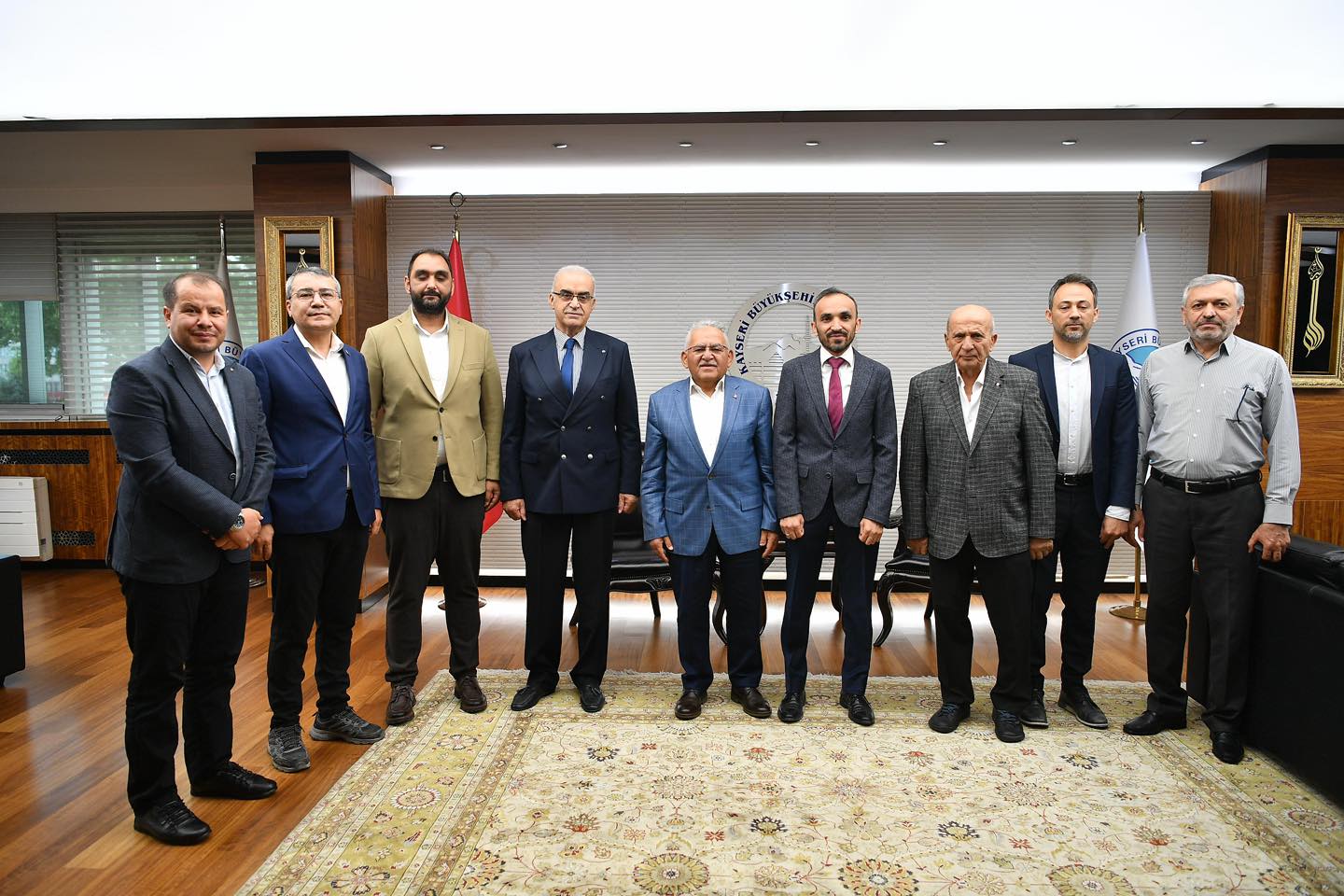 Başkan Büyükkılıç, yargı mensupları, muhtarlar ve STK temsilcilerini konuk etti