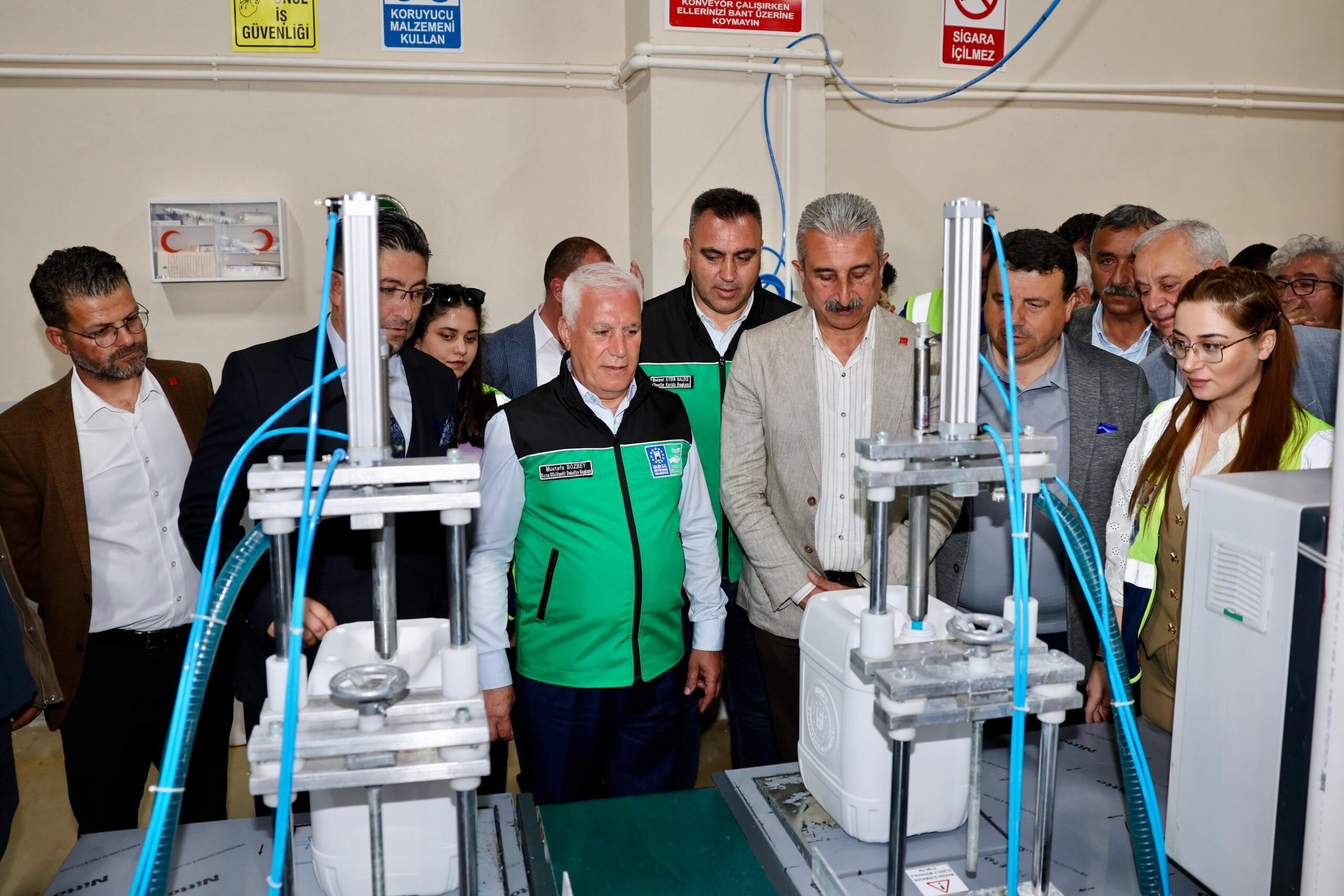 Bursa Büyükşehir Belediyesi, Sıvı Gübre Tesisi’ni hizmete açtı