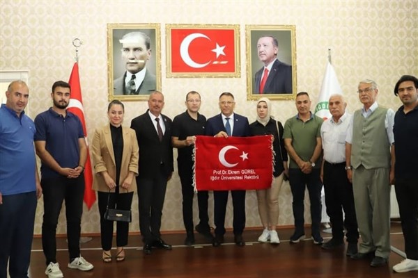 Iğdır Üniversitesi’ne TÜGŞAV’dan ziyareti