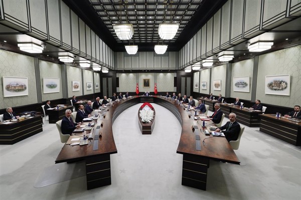 Cumhurbaşkanlığı Kabinesi toplandı