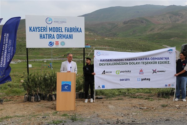 Kayseri Model Fabrika Hatıra Ormanı açıldı