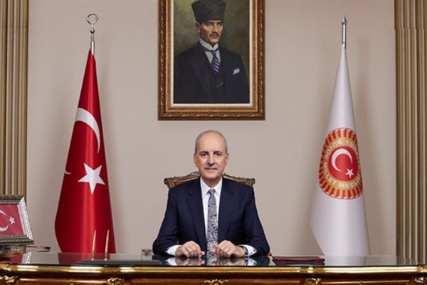 Kurtulmuş, TÜRKPA genel kurulu sonrasında ortak basın toplantısına katıldı