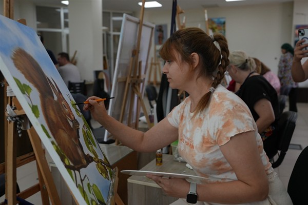 BELMEK’in resim kursları ilgi görüyor