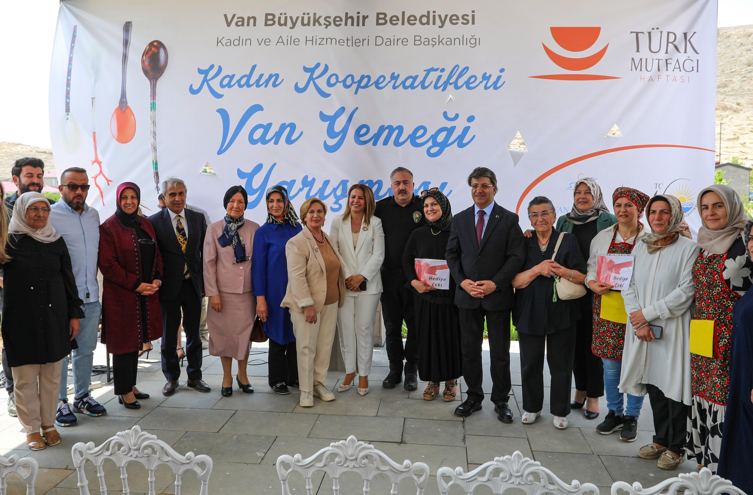 Van’da kadın kooperatifleri arasında yemek yarışması düzenlendi