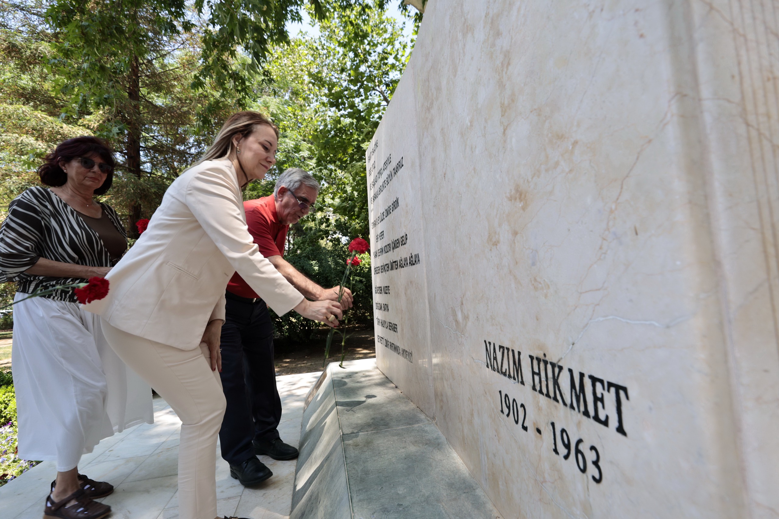 Nazım Hikmet Konak’ta anıldı