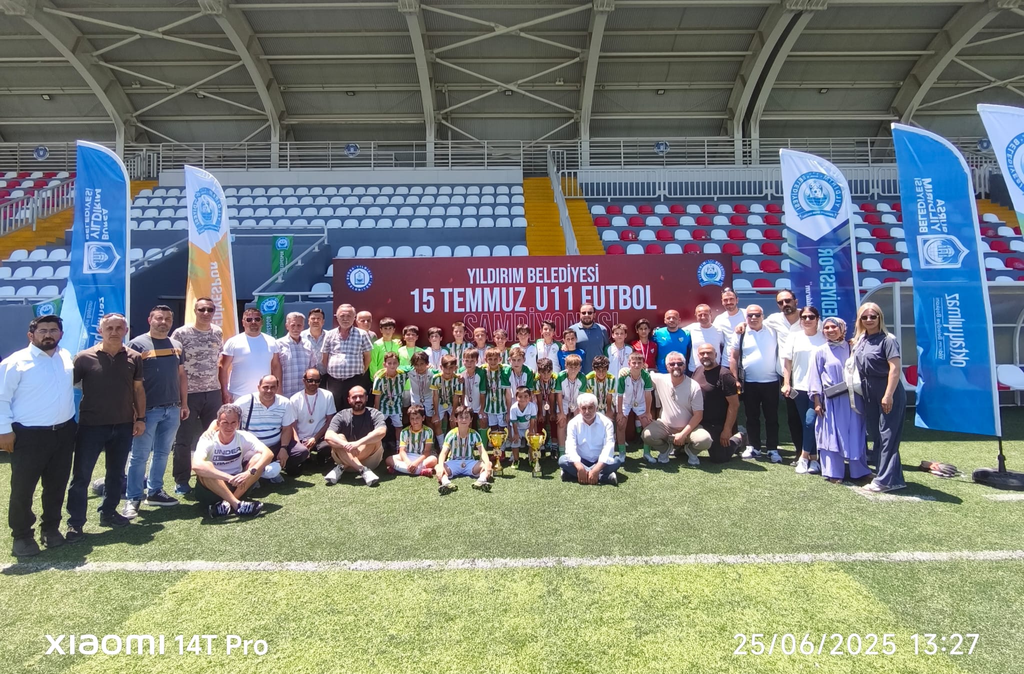 Yıldırım Belediyesi’nden 15 Temmuz U-11 Futbol Turnuvası