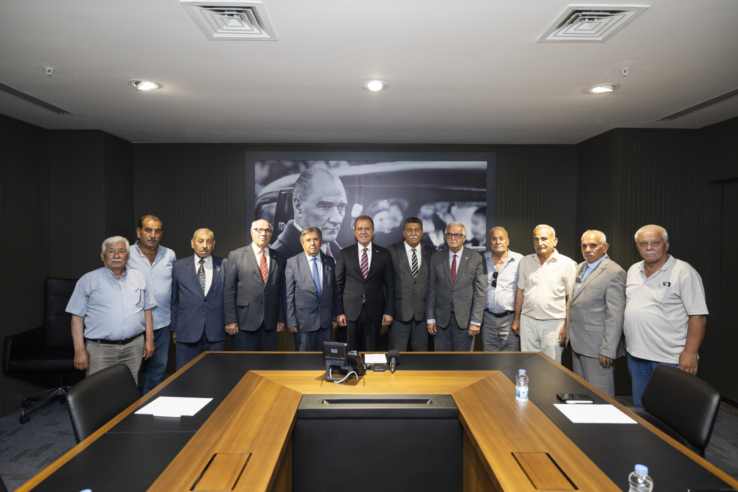 Tüm Emekliler Derneği’nden Başkan Seçer’e ziyaret