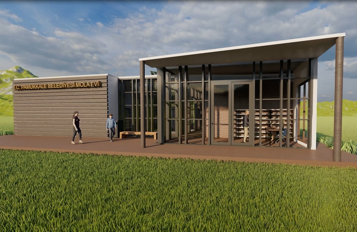 Pamukkale Belediyesi’nden “Mola Evi” projesi