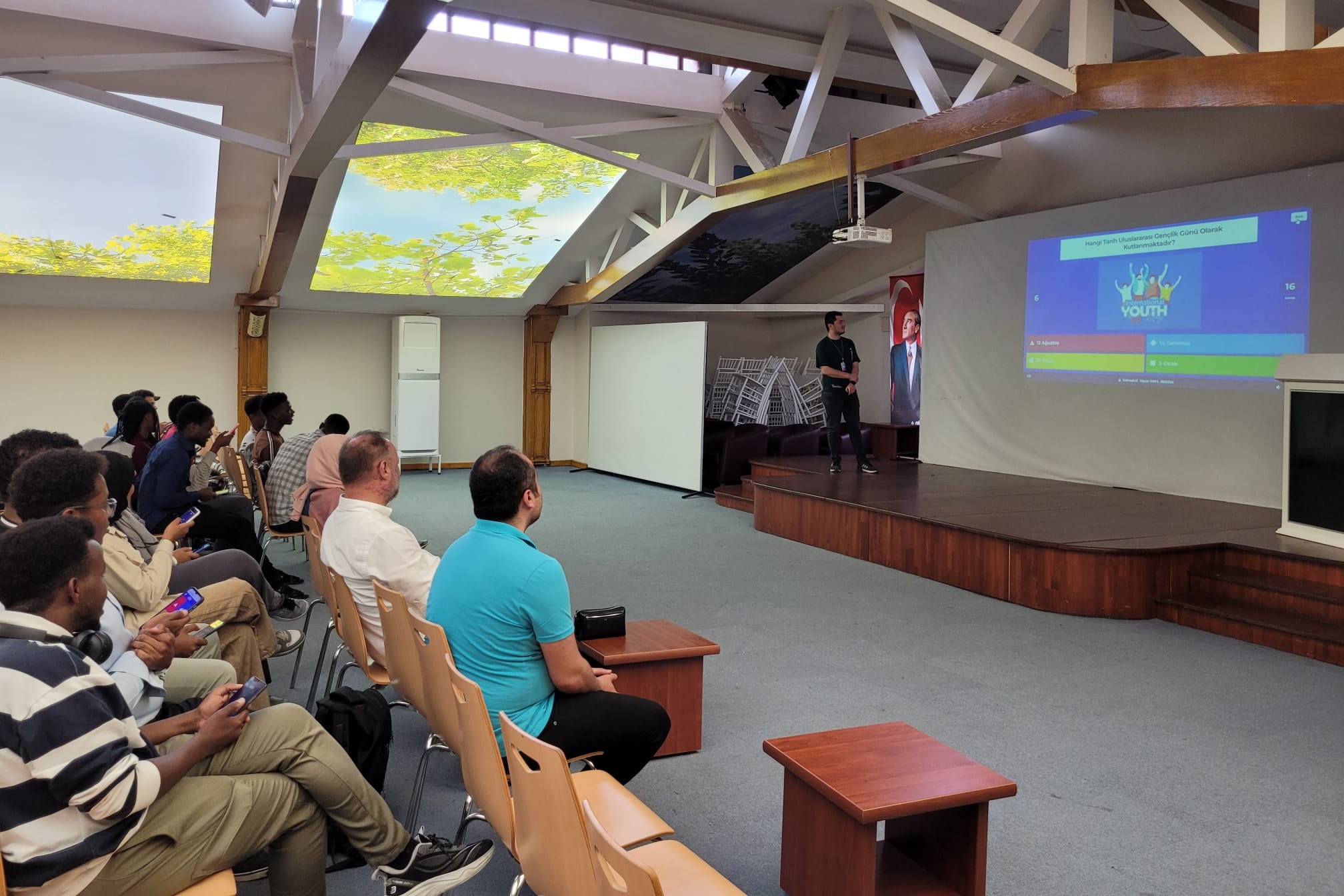 Eskişehir Gençlik Merkezi, Afrikalı öğrencileri ağırladı