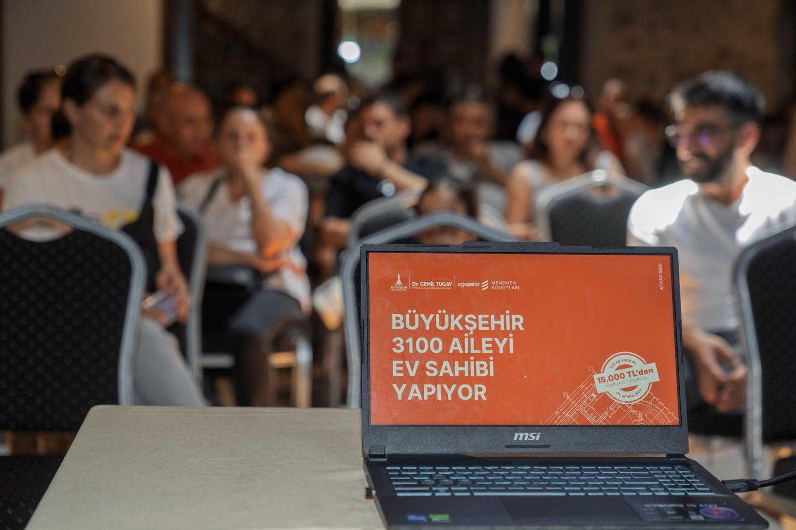 Menemen Konutları Projesi’nde sözleşmeler imzalanıyor