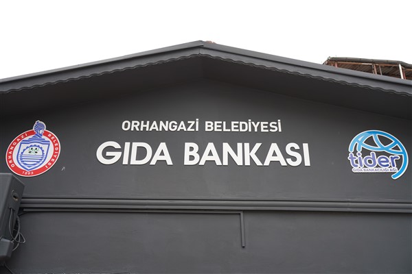 Orhangazi Gıda Bankası, hizmet vermeye başladı