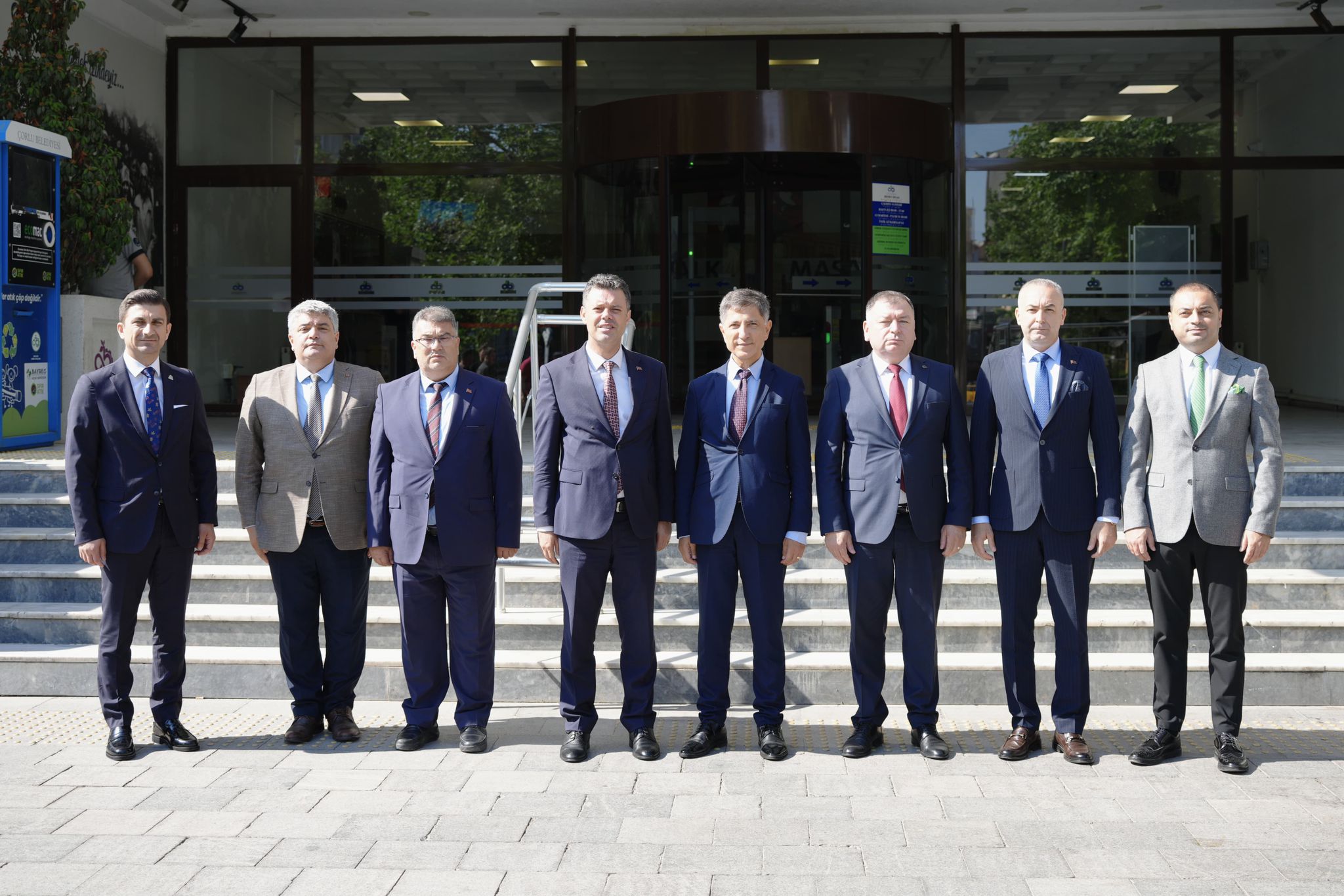 Çorlu Kaymakamı Erten’den Başkan Sarıkurt’a ziyaret