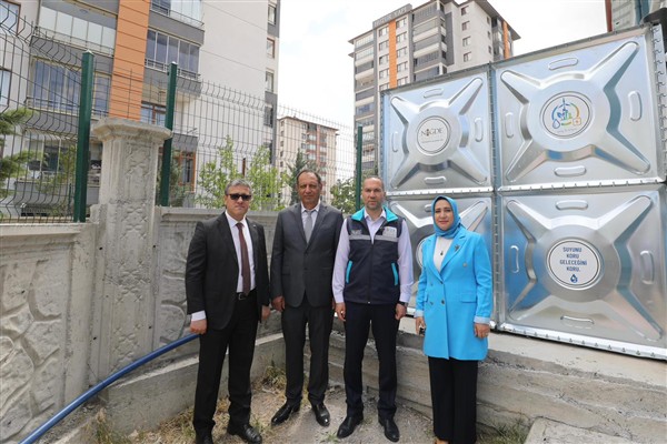 Niğde’de okula Yağmur Suyu Toplama ve Filtreleme Sistemi kuruldu