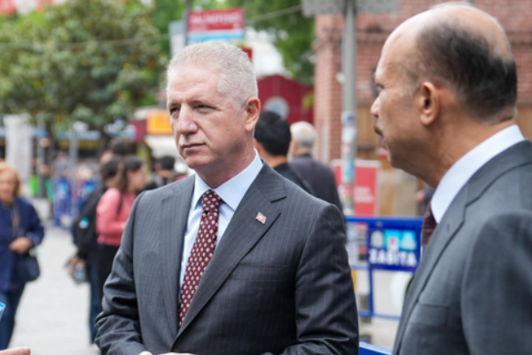 Vali Gül, Bassani ve beraberindeki heyet ile görüştü