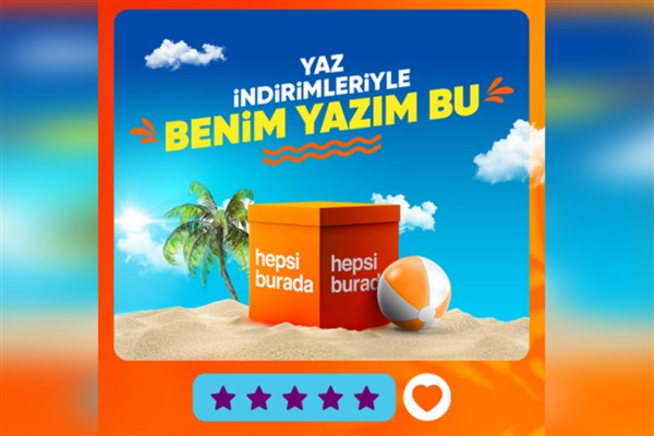 Yaz keyfini tamamlayan ürünler Hepsiburada’da