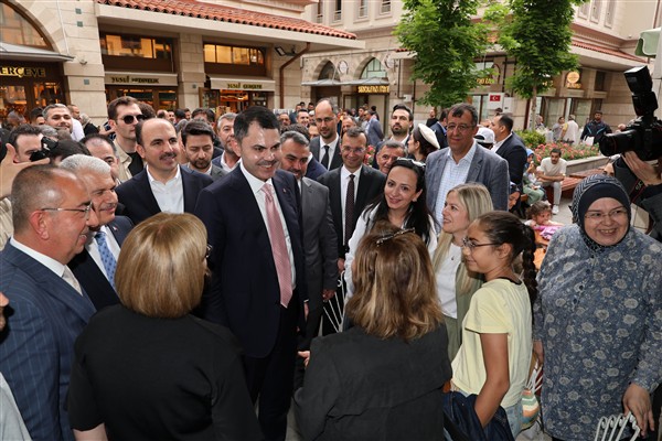 Bakan Kurum’dan Konya’da esnaf ziyareti