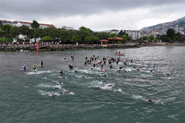 Ordu Triatlon Türkiye Kupası Yarışları tamamlandı