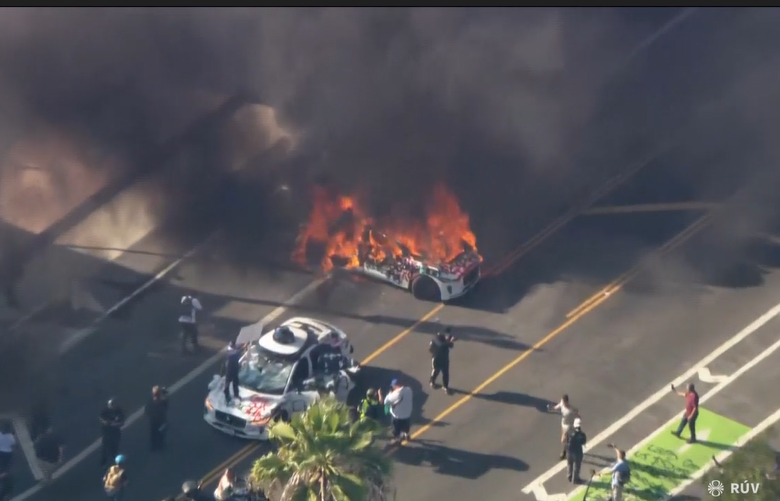 Trump, Los Angeles’ı isyancılardan kurtardığını söyledi