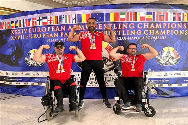 DEPSAŞ Enerji sporcularından, Avrupa Bilek Güreşi Şampiyonası’nda 14 madalya
