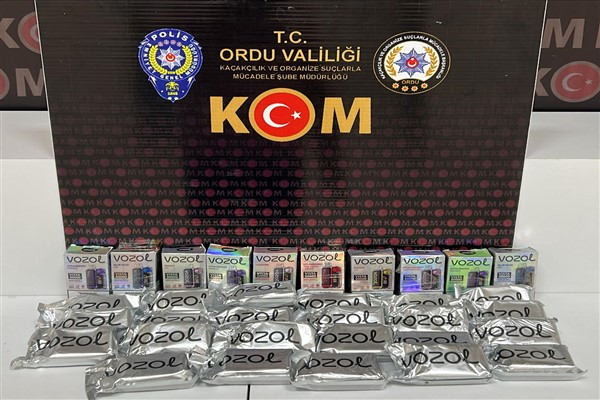 Ordu Emniyet Müdürlüğü operasyon gerçekleştirdi