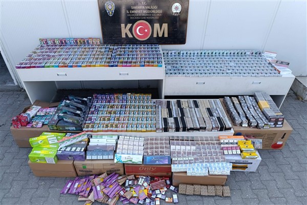 Sakarya’da kaçakçılı operasyonu