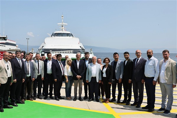 BUDO İskelesi modern yeni yüzüyle hizmete girdi