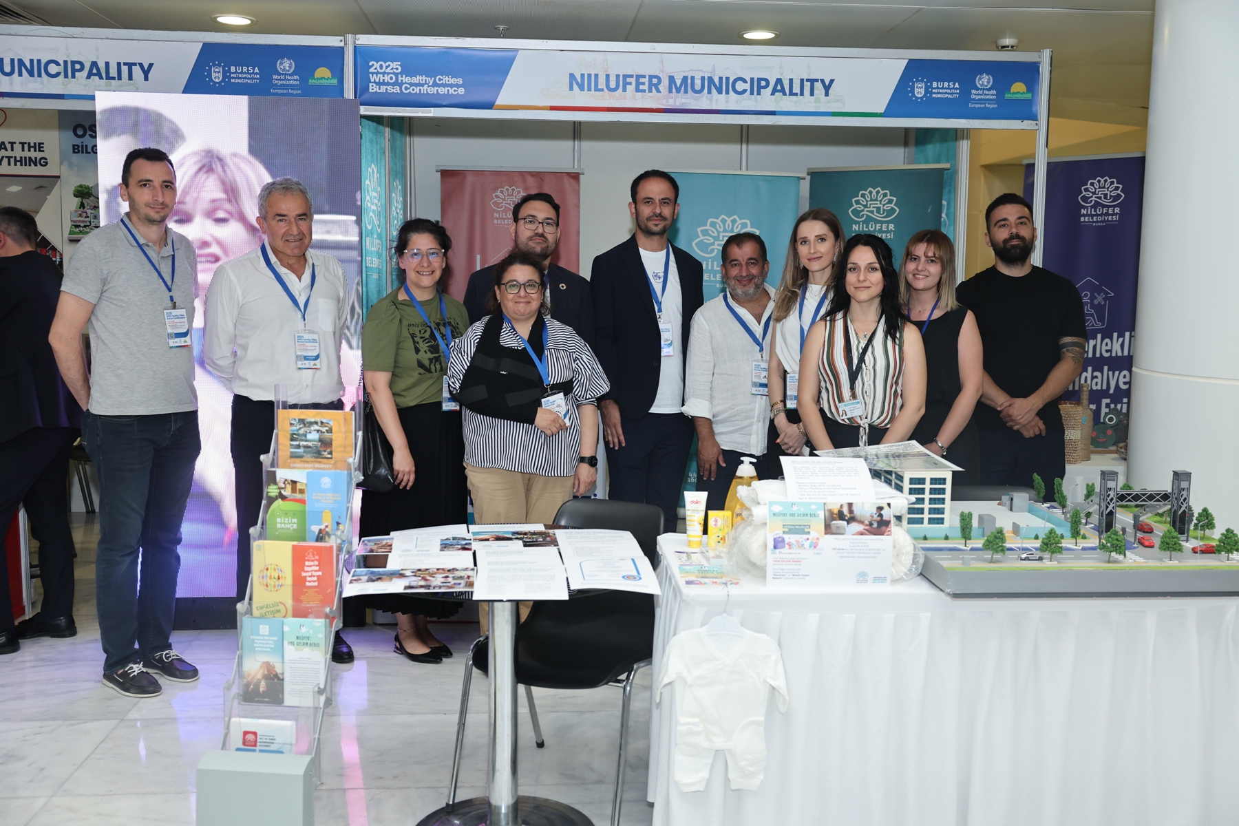 Nilüfer Belediyesi Dünya Sağlık Örgütü Konferansı’nda çalışmalarını paylaştı