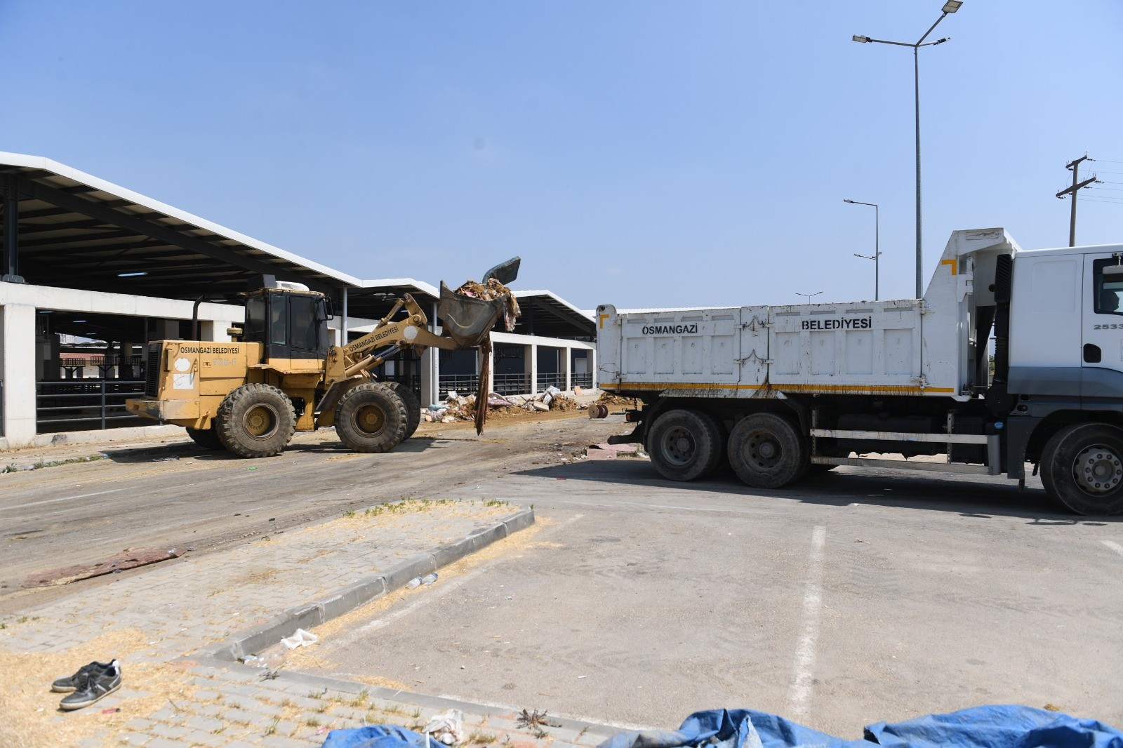 Osmangazi’de kurban pazarları temizlendi