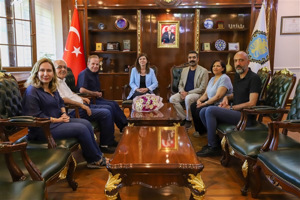 DBB Eş Başkanları, keman virtüözü Dilşad Said’i ağırladı