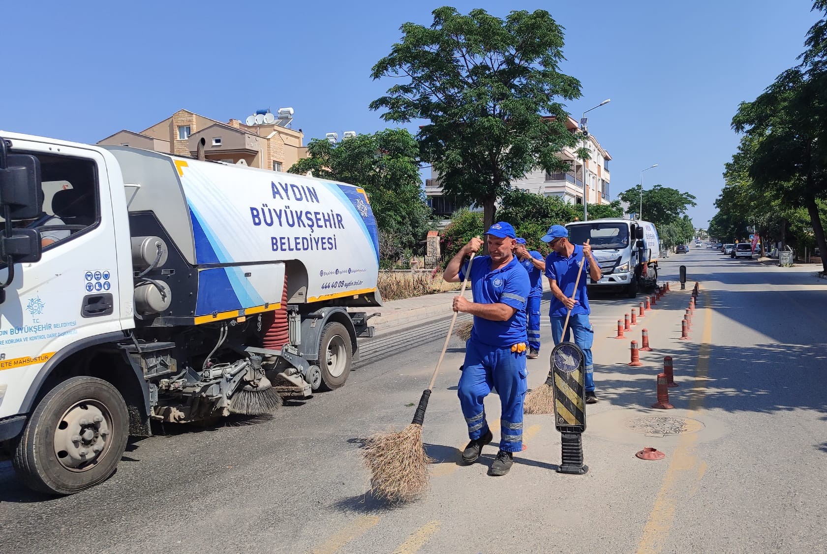 Aydın Büyükşehir Belediyesi’nden temizlik çalışması