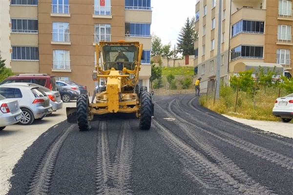 Bayburt Belediyesi ekipleri, çalışmalarını sürdürüyor