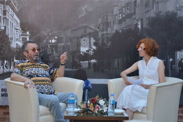 ‘Kent Söyleşileri’nin konuğu Erkan Can oldu