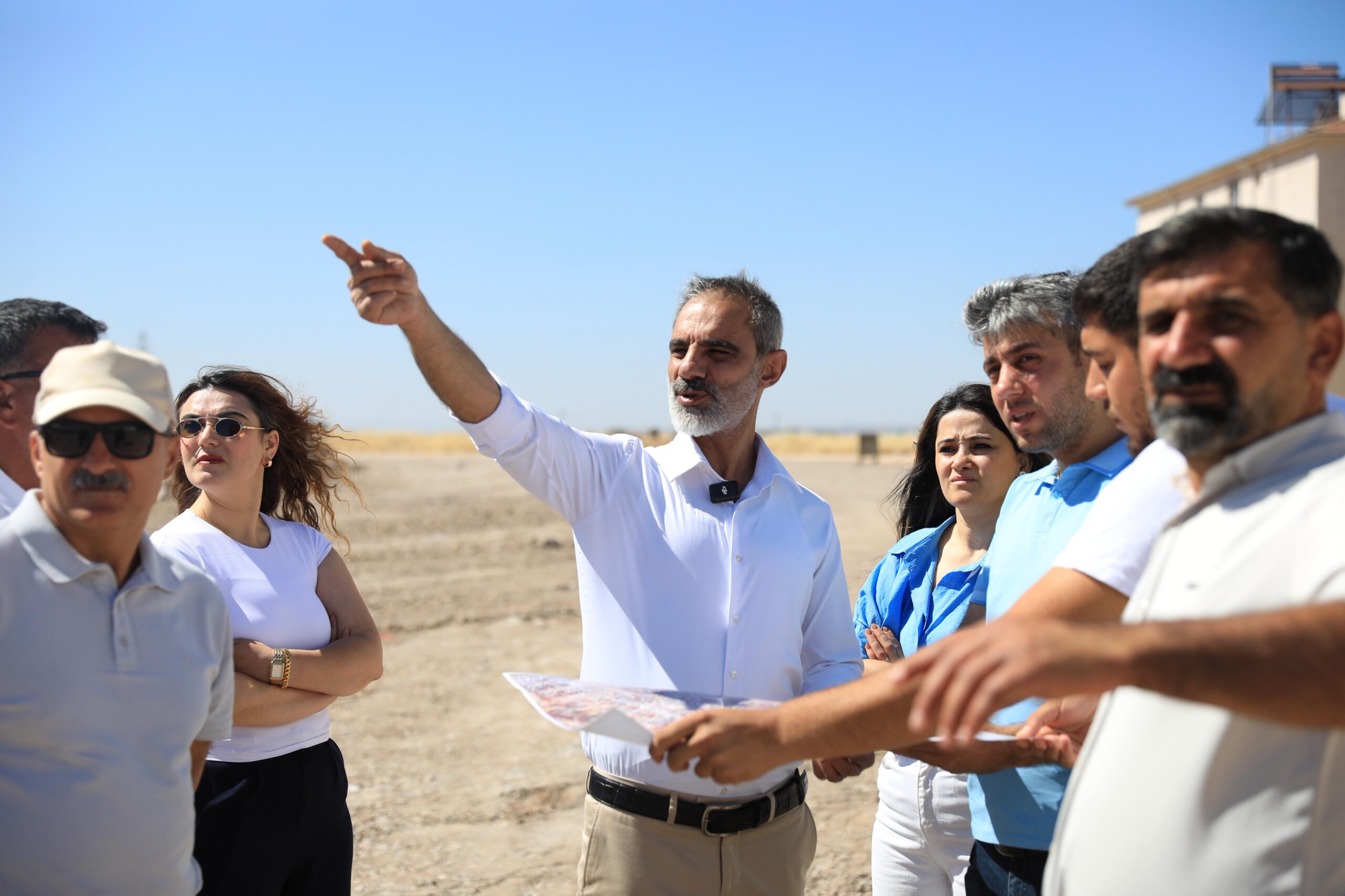 Eş Başkan Dündar’dan yol çalışmasına denetim