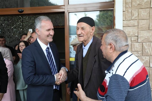 İnegöl’de bayramlaşma programı düzenlendi