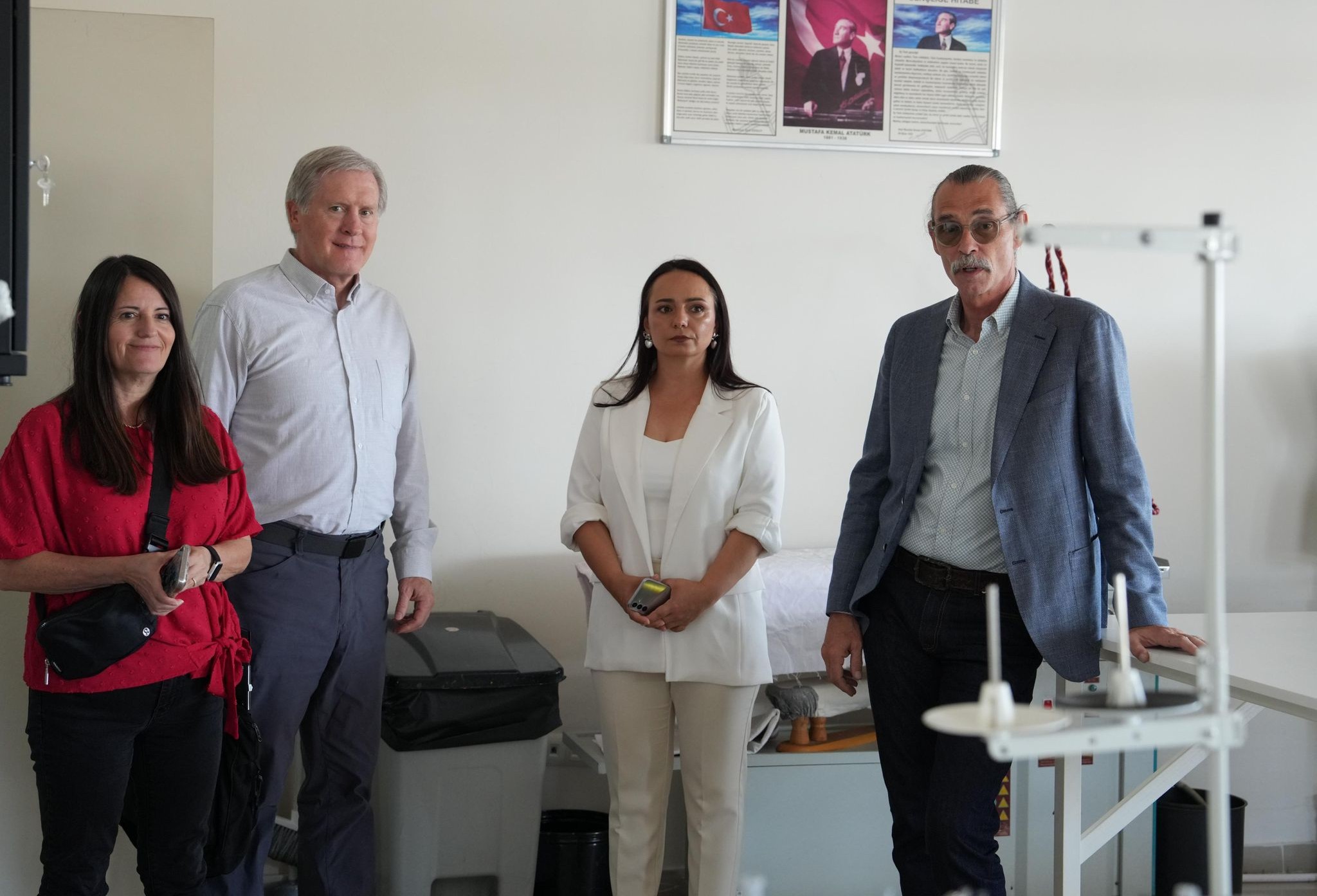 Başkan Beşikcioğlu, Türk Amerikan Derneği yetkilileriyle buluştu