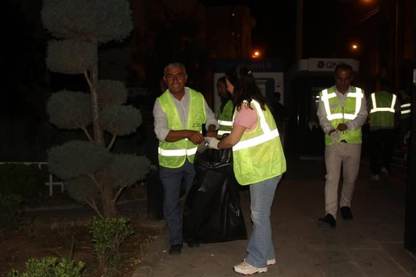 Mazıdağı’nda bayram öncesi temizlik seferberliği