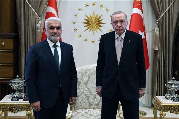 Cumhurbaşkanı Erdoğan, HÜDA PAR Genel Başkanı Yapıcıoğlu’nu kabul etti