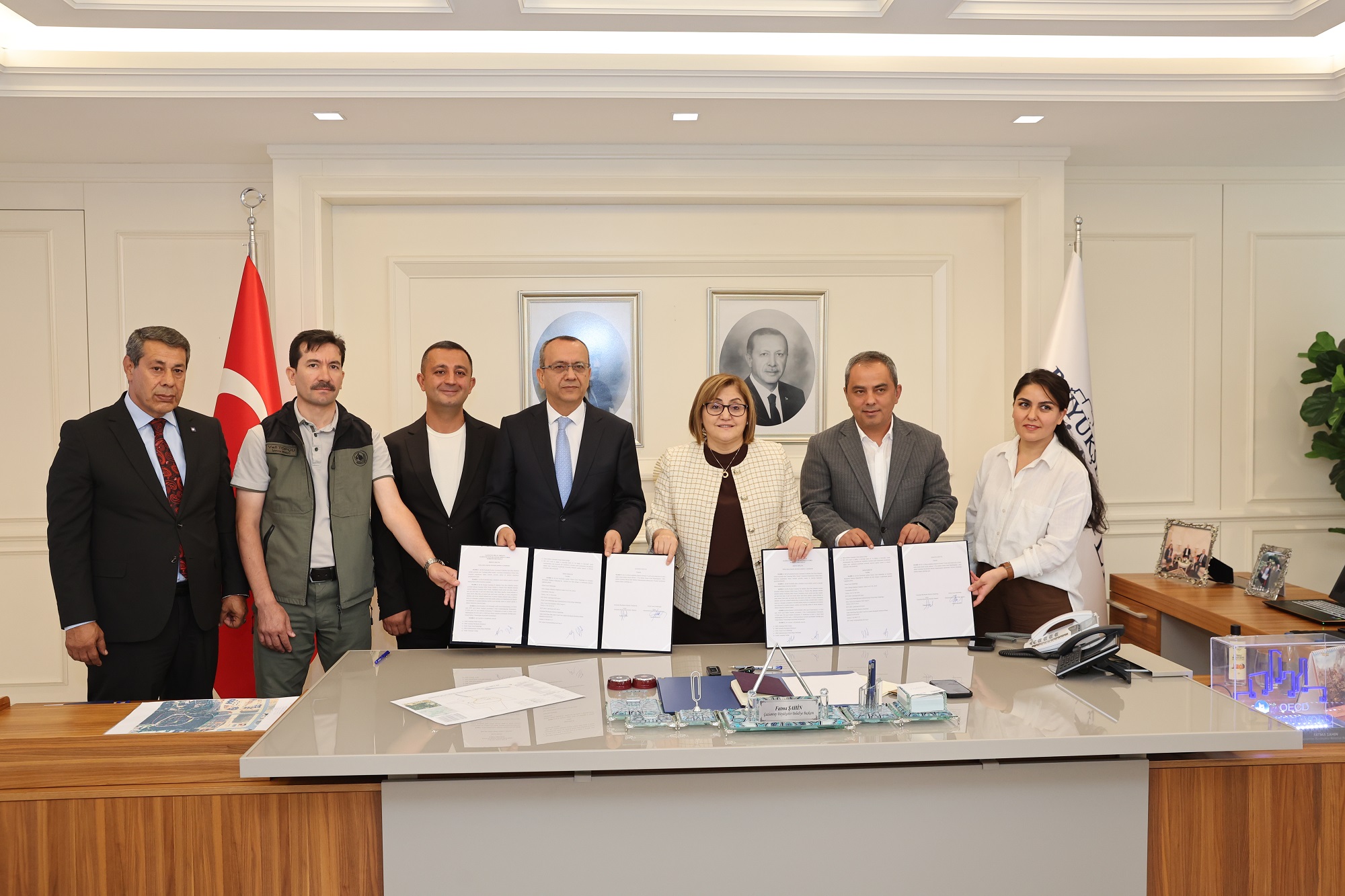 Gaziantep Büyükşehir Belediyesi’nden yeni yeşil alan çalışması