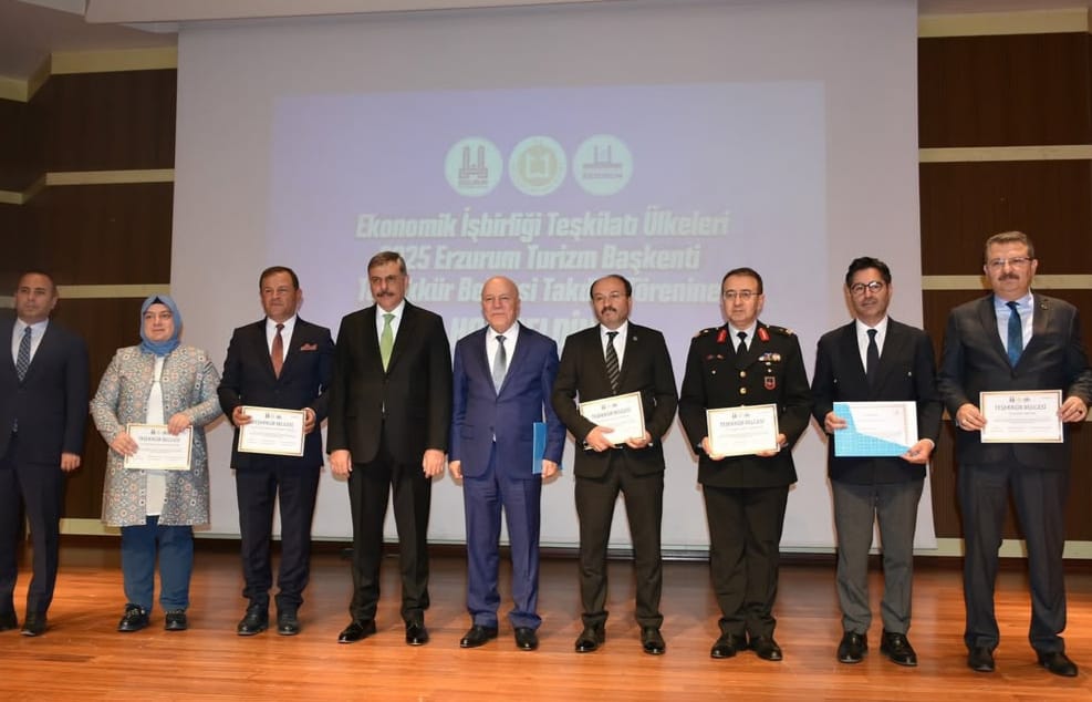 EİT 2025 Teşekkür Belgesi Takdim Töreni gerçekleştirildi