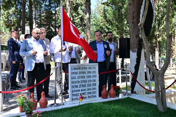 Neşe Gülersoy ve Mete Erdem mezarları başında anıldı