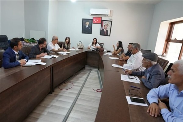 Mazıdağı’nda Yangınlara Karşı Ortak Mücadele Toplantısı