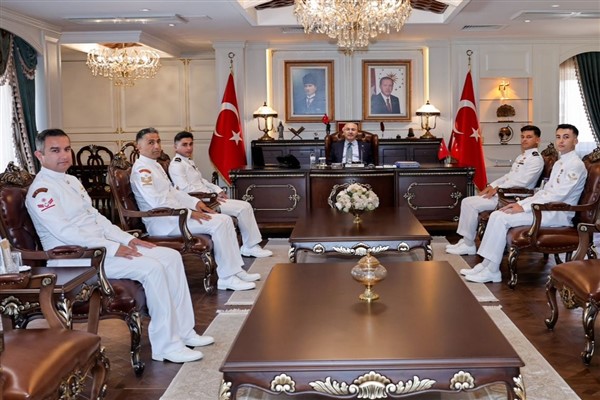 Sahil Güvenlik Komutanlığı’ndan, Vali Köşger’e ziyaret