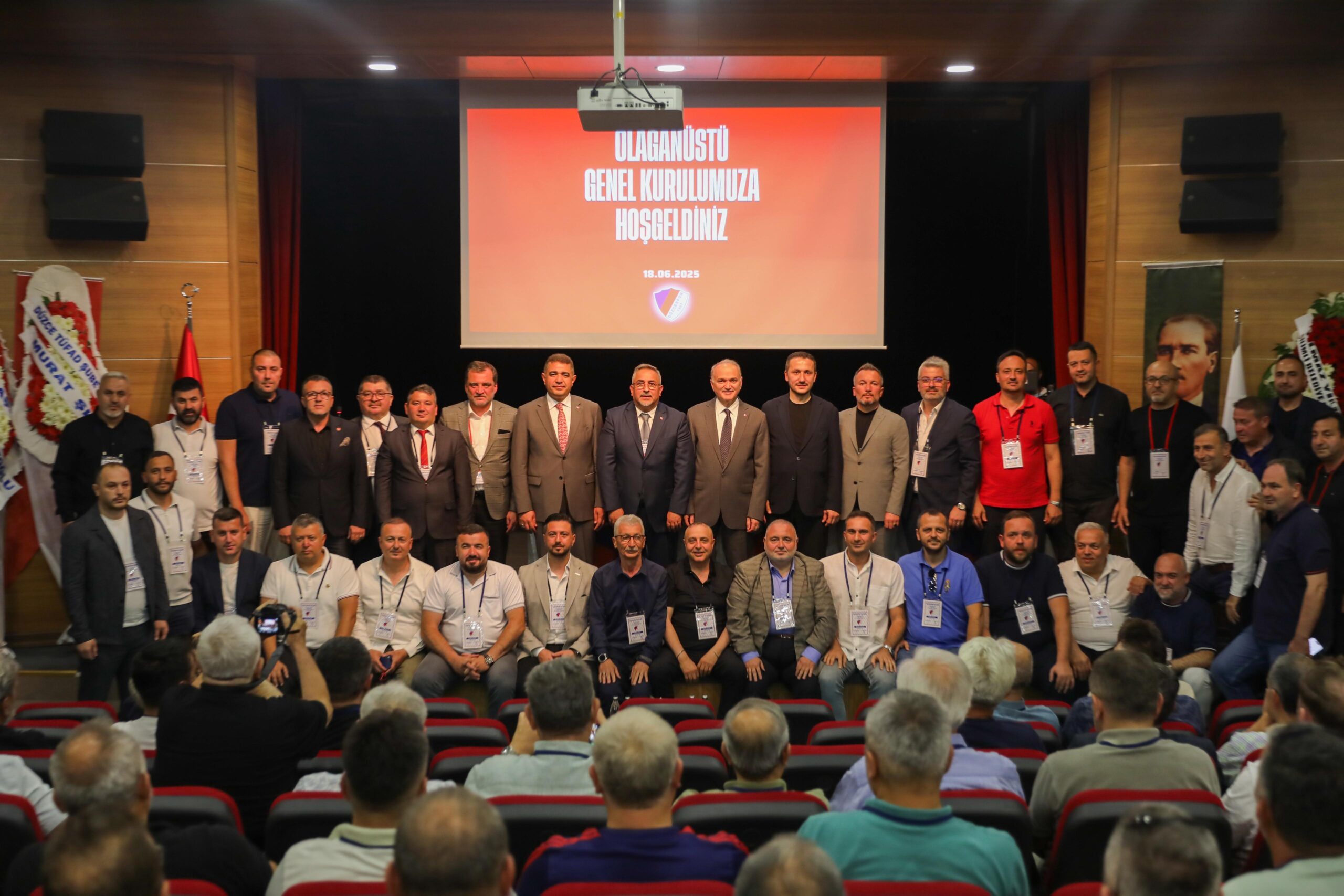 Başkan Özlü, Düzcespor kongresine katıldı