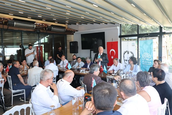 Başkan Özdemir: Nilüfer halkının hakkını hep birlikte korumalıyız