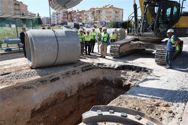 Başkan Altay, “Kanalizasyon Master Projesi” ikinci aşama çalışmalarını inceledi