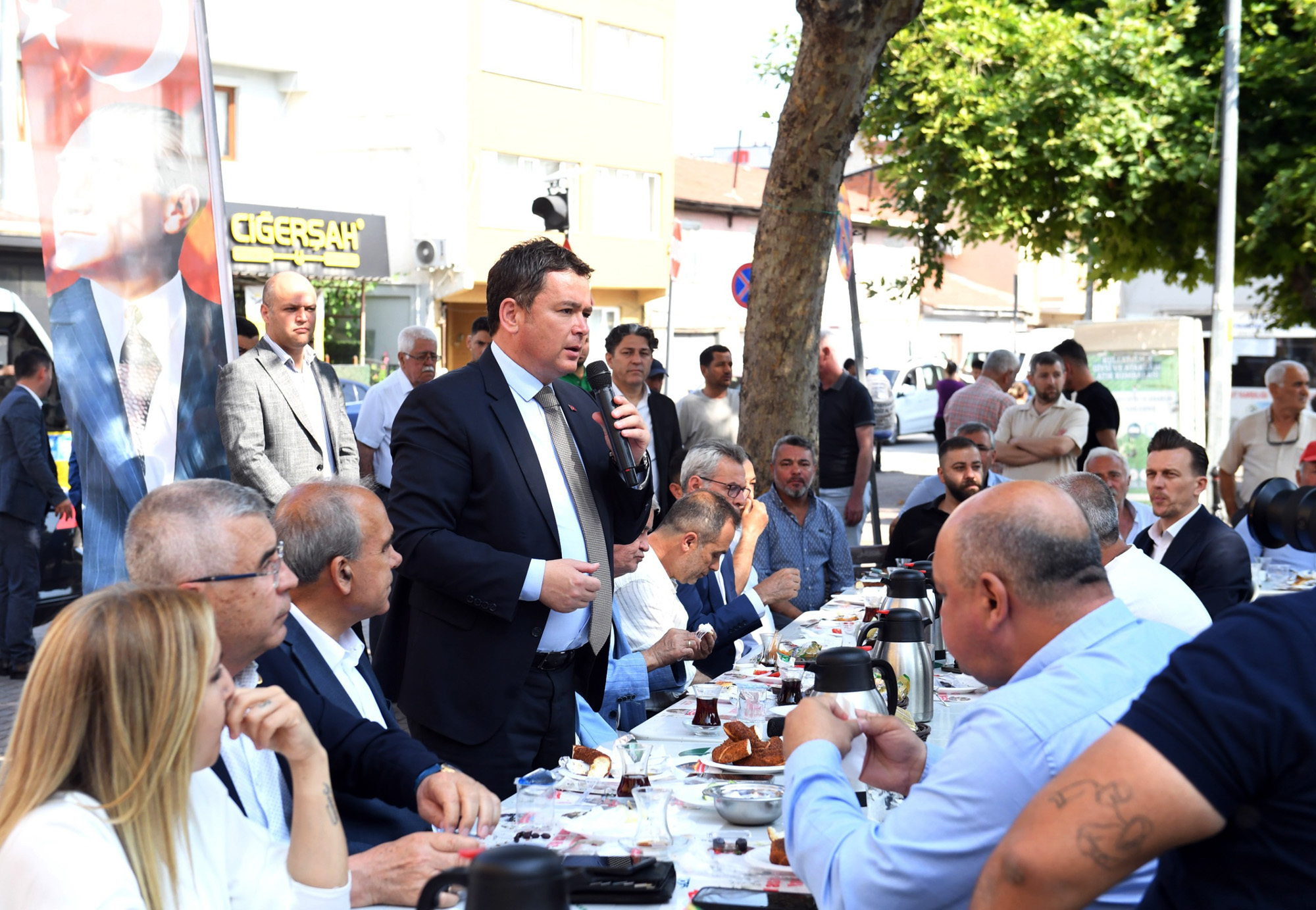 Başkan Aydın, vatandaşlarla buluştu