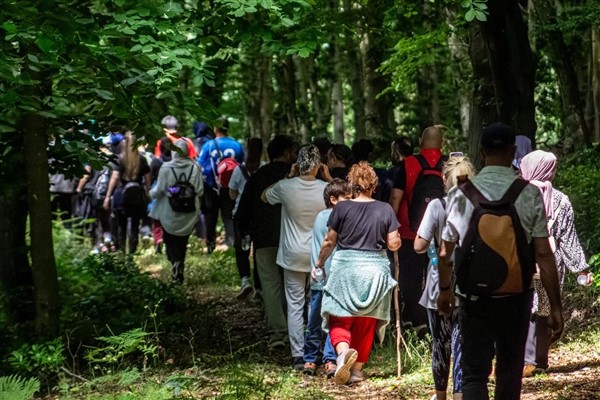 Karacabey Dağcılık Kulübü’nün doğa yürüyüşleri başladı
