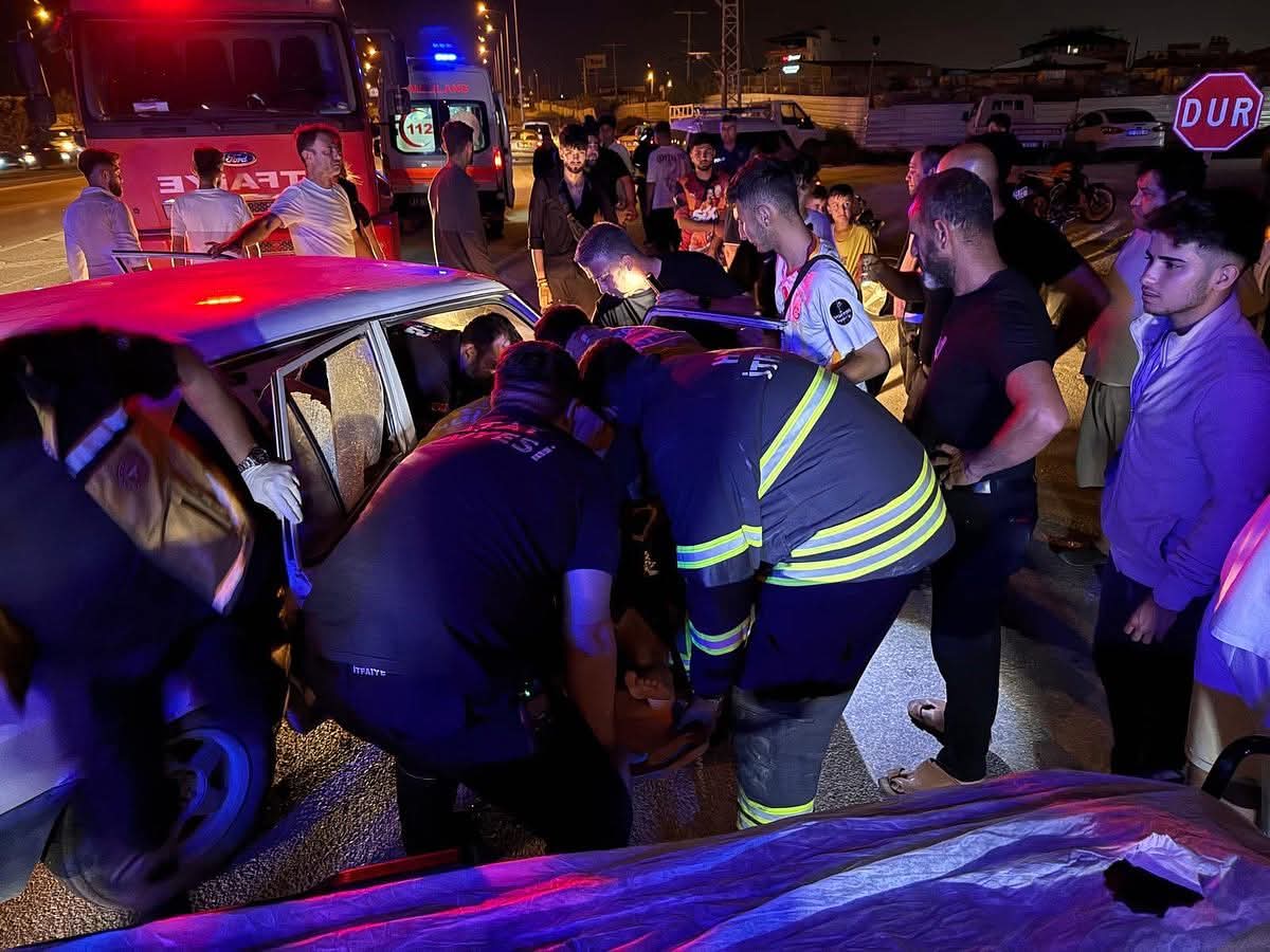 Orhanlı Köprüsü Kavşağı’nda kaza: 1 kişi yaralandı