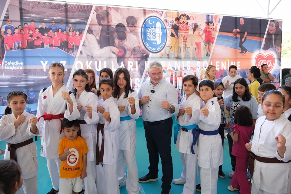 Çorum Belediyesi’nden çocuklara yaz tatili programı